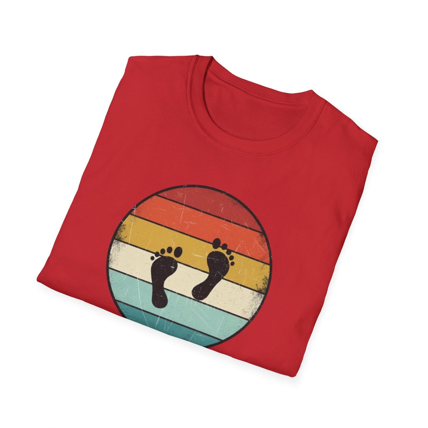 Vintage Barefoot Footprint T-Shirt