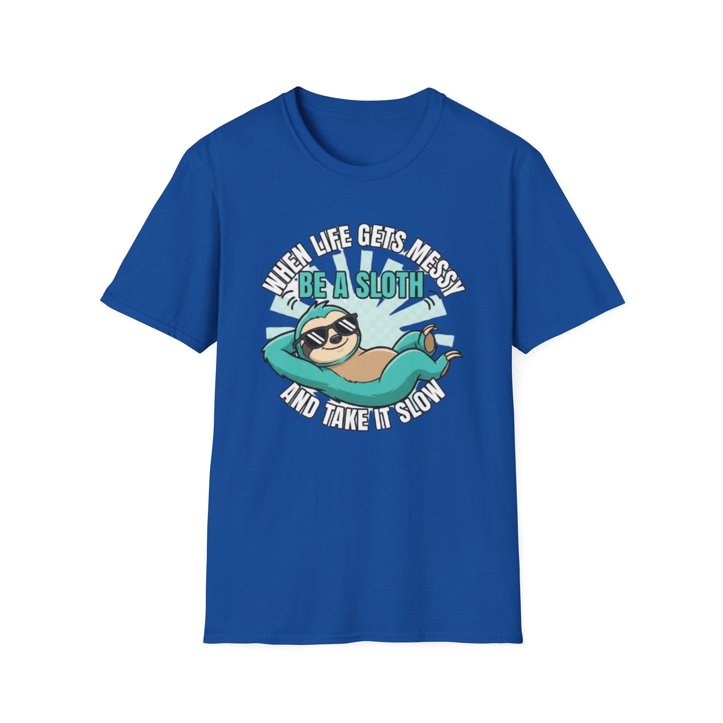 Funny Chill Vibes & Lazy Sloth Lover Gift T-Shirt