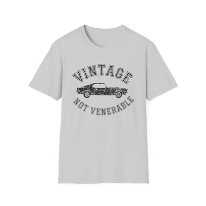 "Vintage Not Venerable" Classic Car T-Shirt