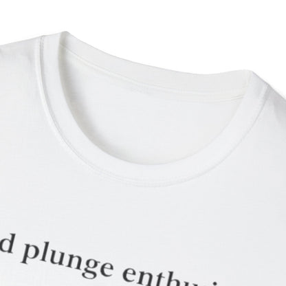 Ice Bath Lover 'Cold Plunge Enthusiast' T-Shirt