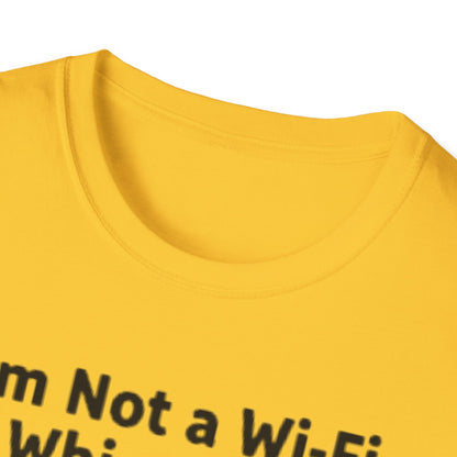 I Whisper to My Wi-Fi, ‘Please Work.’ | Funny Graphic Tee for Tech Lovers & Wi-Fi Strugglers