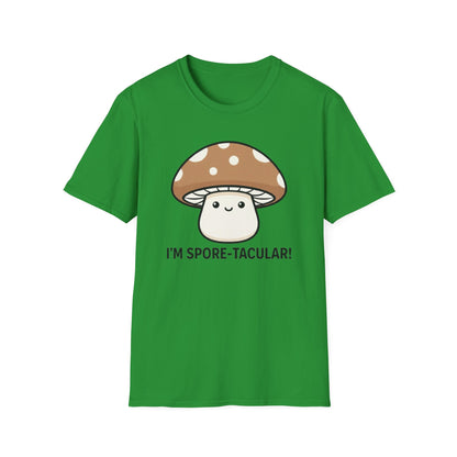 "I'm Spore-Tacular" Cute Fungi & Mycology Lover Gift T-Shirt