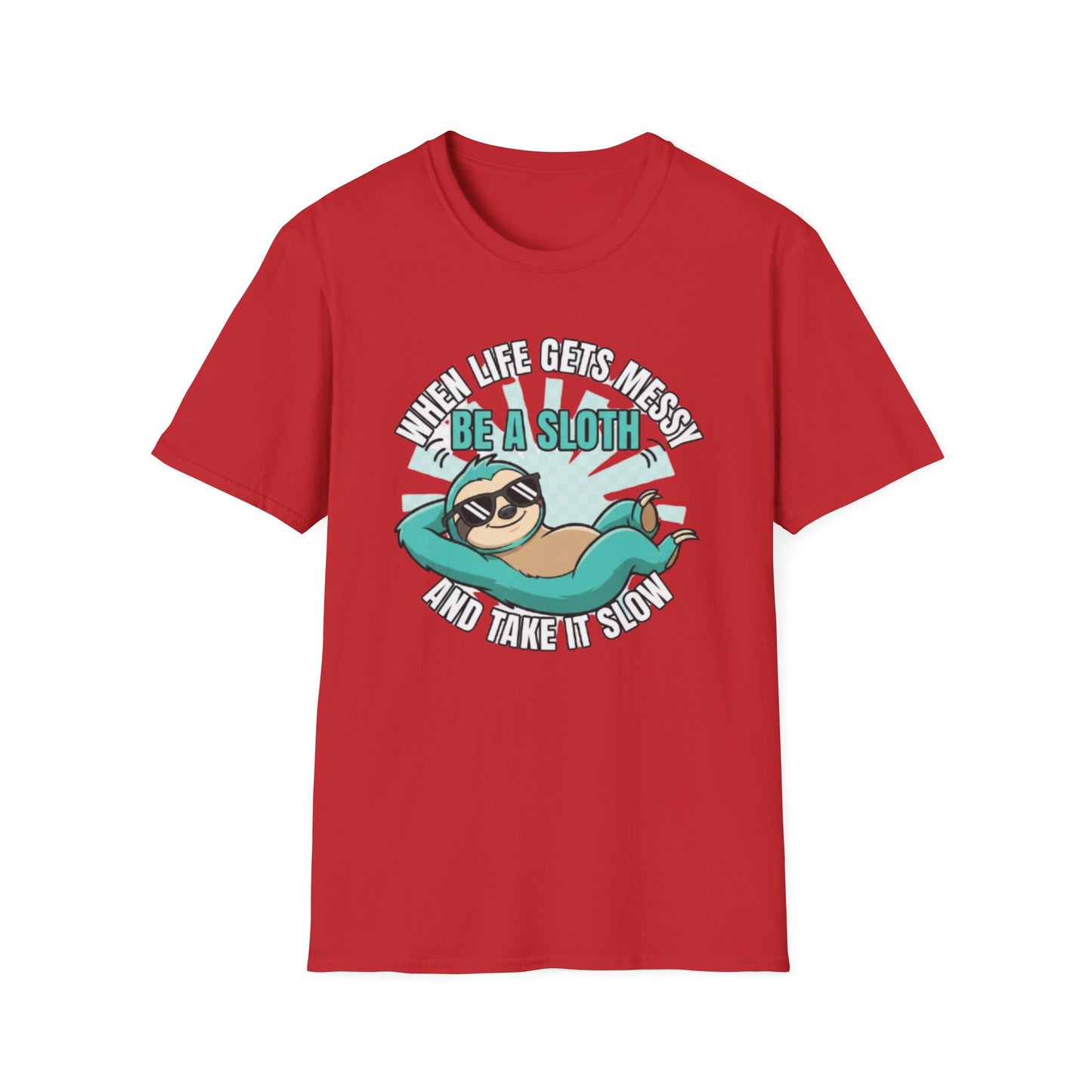 Funny Chill Vibes & Lazy Sloth Lover Gift T-Shirt