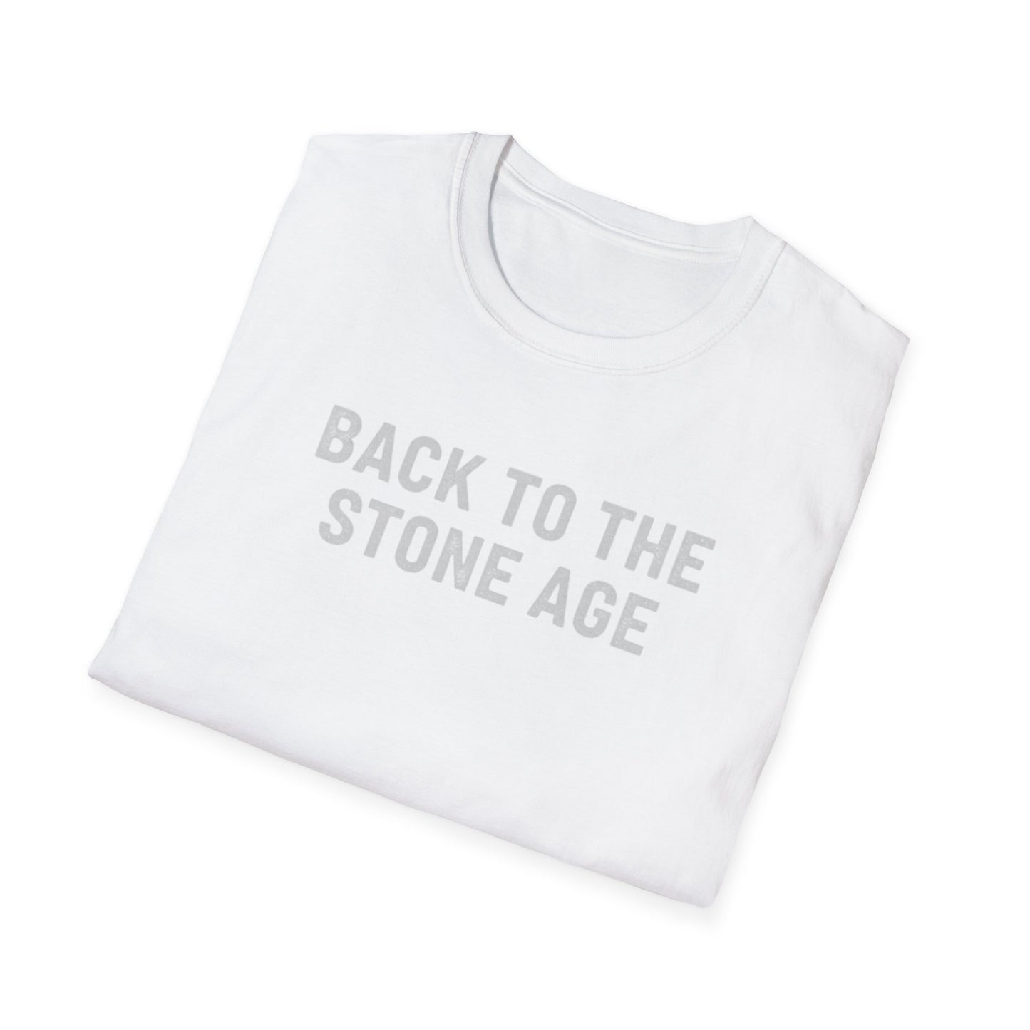 Funny Retro ‘Back to the Stone Age’ T-Shirt