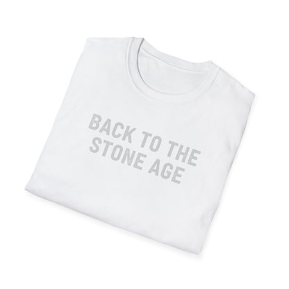 Funny Retro ‘Back to the Stone Age’ T-Shirt