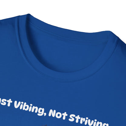 Funny Anti-Hustle Mindfulness & Chill Vibes T-Shirt for Yogis & Introverts