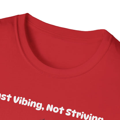 Funny Anti-Hustle Mindfulness & Chill Vibes T-Shirt for Yogis & Introverts