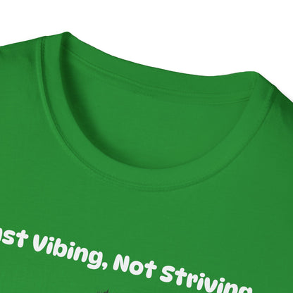 Funny Anti-Hustle Mindfulness & Chill Vibes T-Shirt for Yogis & Introverts