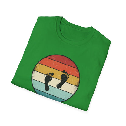 Vintage Barefoot Footprint T-Shirt