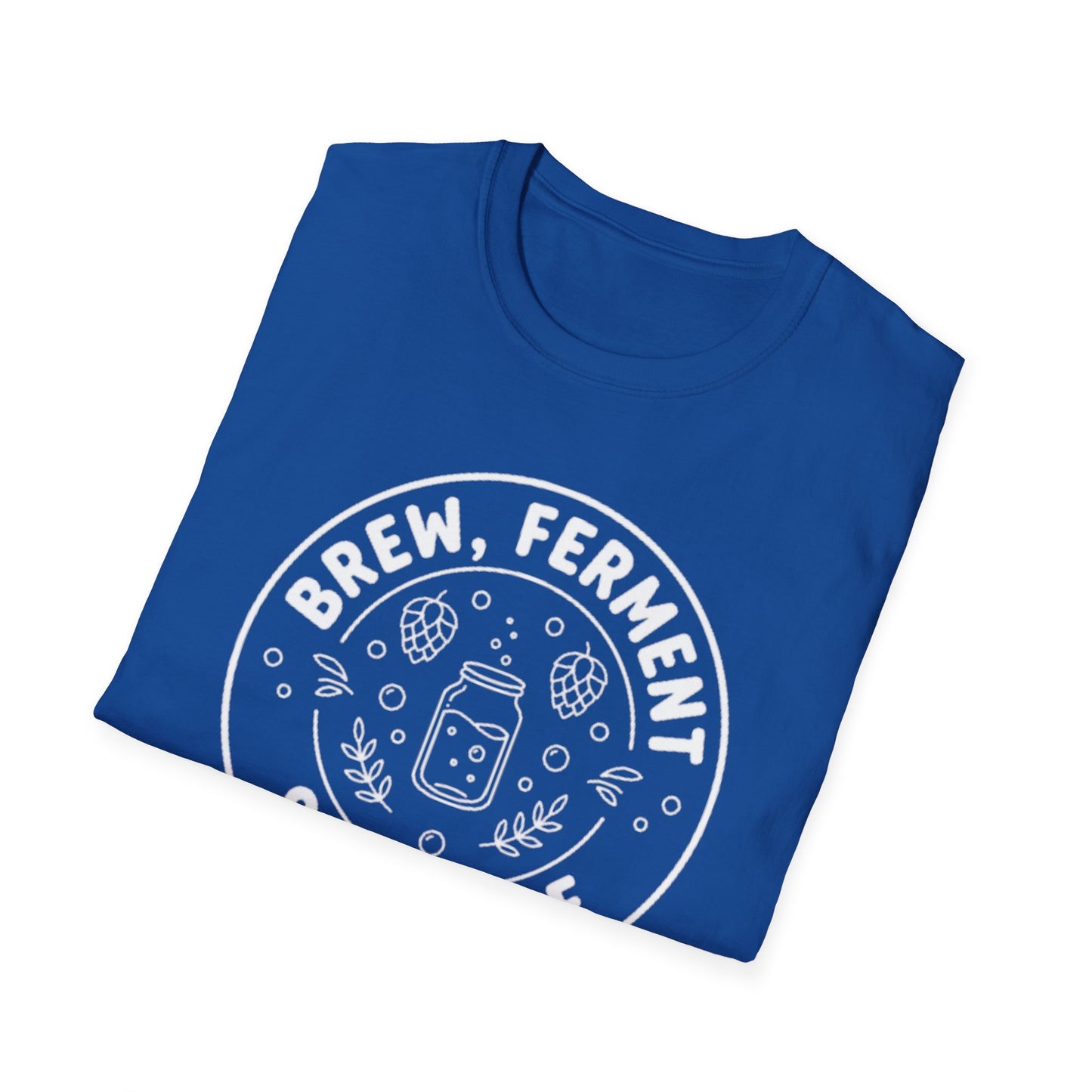 Brew Ferment Sip Smile Beer T-Shirt