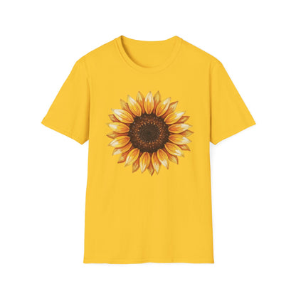 Vintage Boho Floral Sunflower Graphic T-Shirt