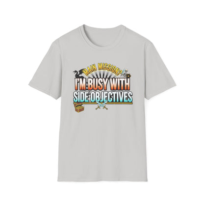 Funny Gamer Humor Lightweight Crew Neck T-Shirt