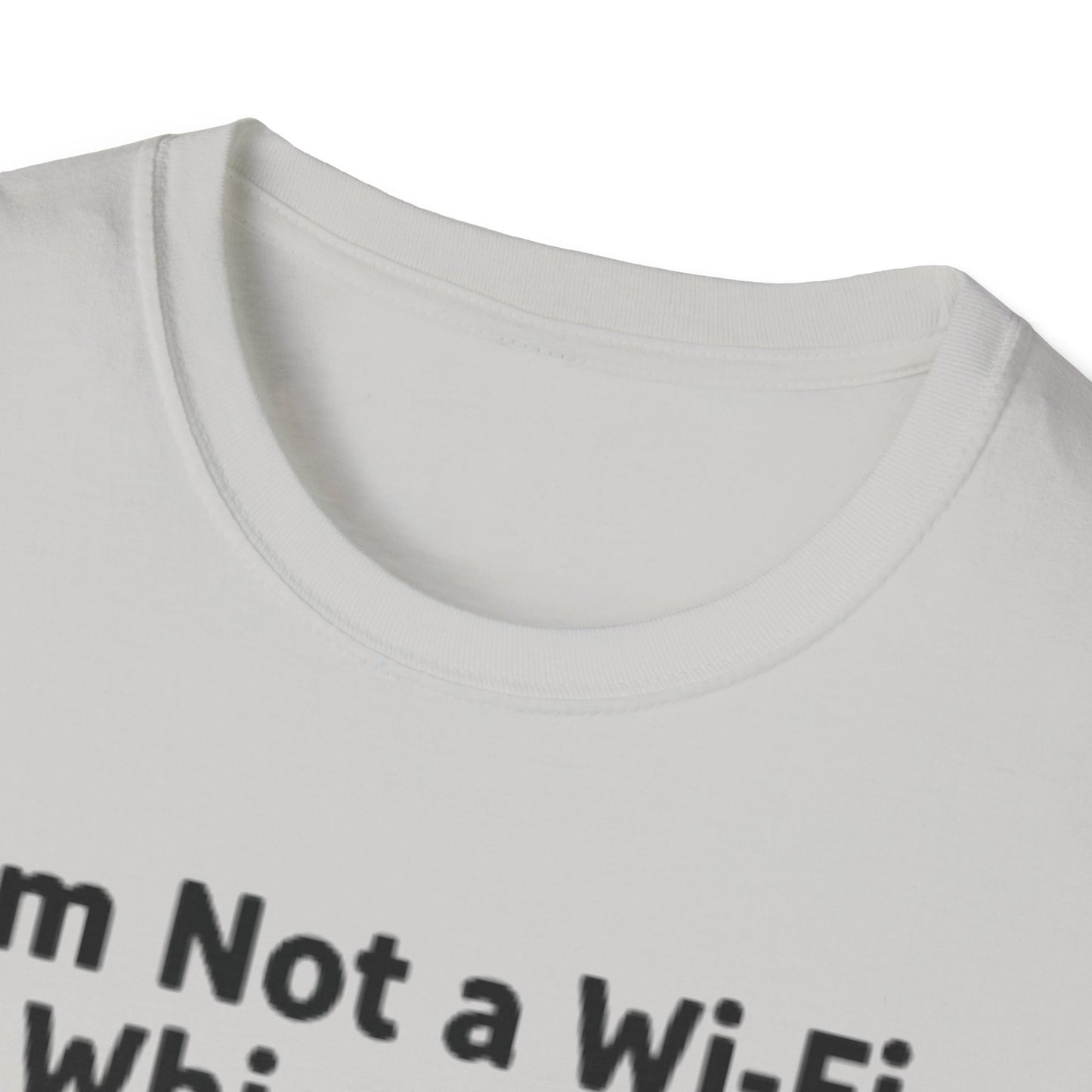 I Whisper to My Wi-Fi, ‘Please Work.’ | Funny Graphic Tee for Tech Lovers & Wi-Fi Strugglers