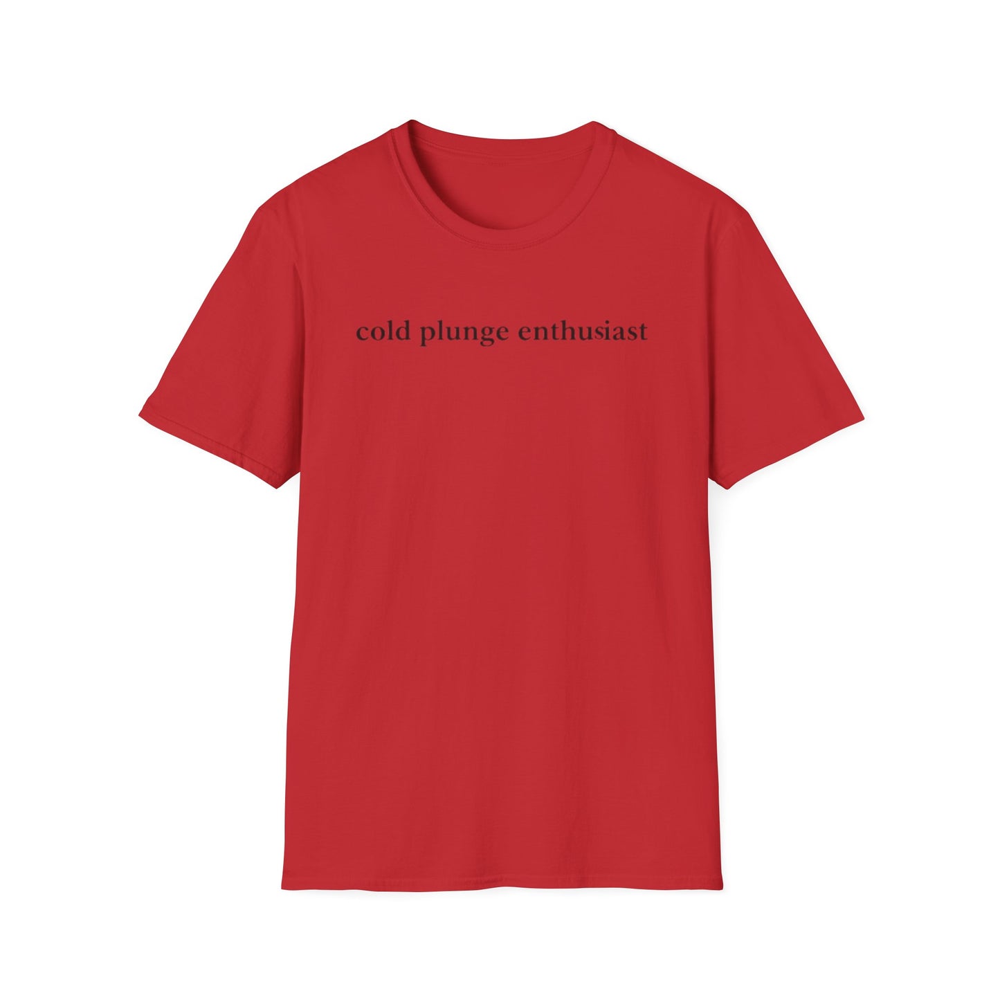 Ice Bath Lover 'Cold Plunge Enthusiast' T-Shirt