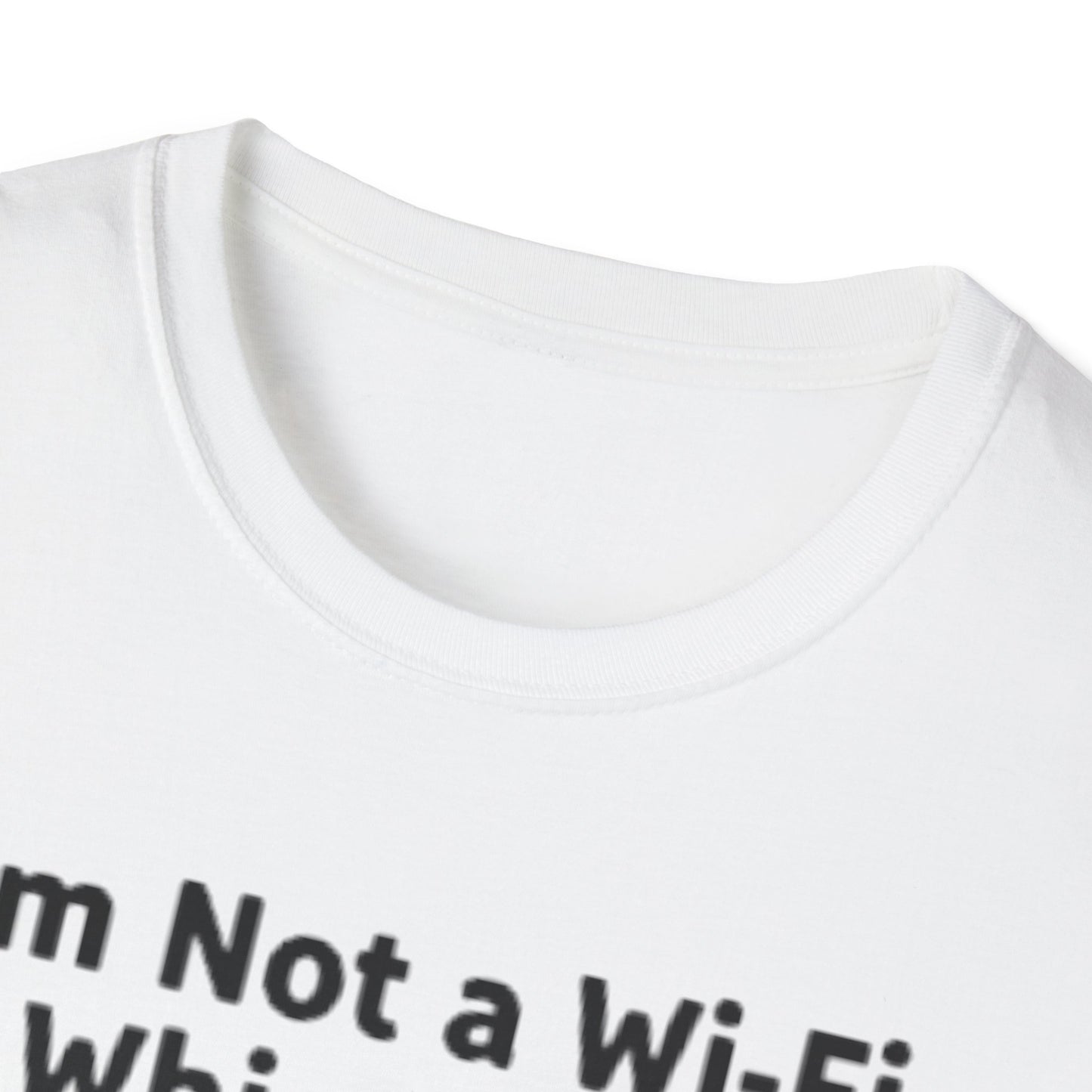 I Whisper to My Wi-Fi, ‘Please Work.’ | Funny Graphic Tee for Tech Lovers & Wi-Fi Strugglers