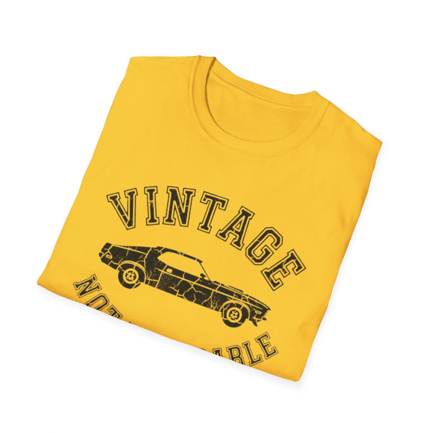"Vintage Not Venerable" Classic Car T-Shirt