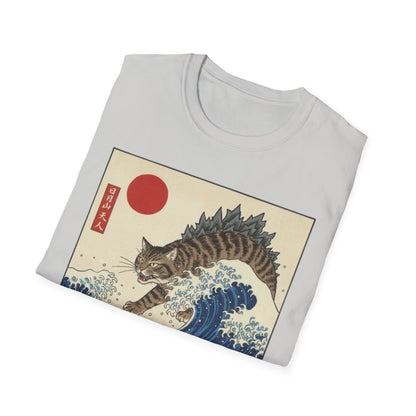 Catzilla Cat Japanese Art T-Shirt