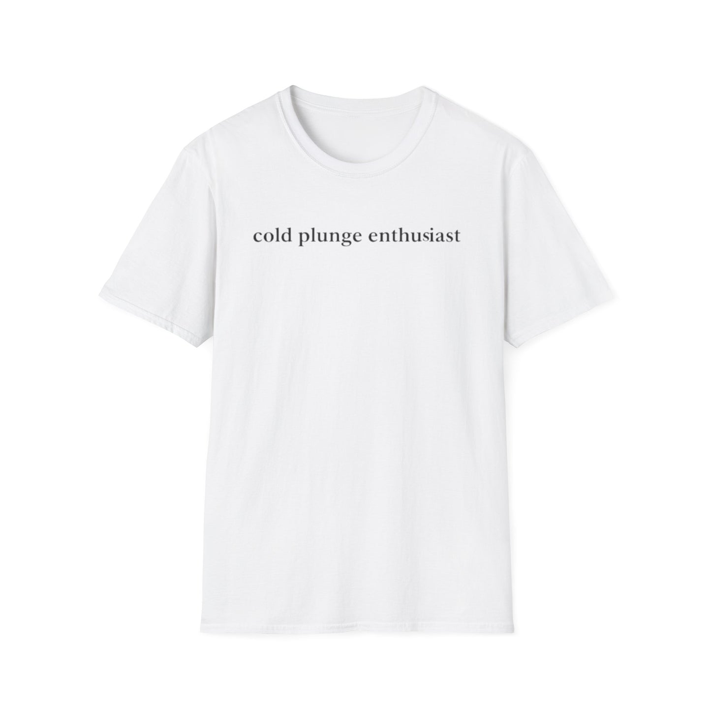 Ice Bath Lover 'Cold Plunge Enthusiast' T-Shirt