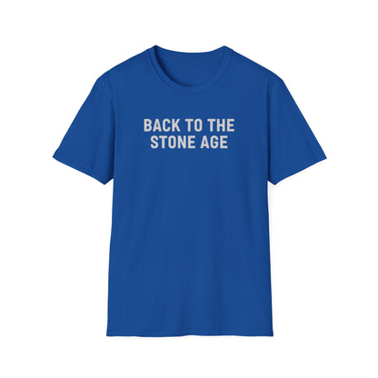 Funny Retro ‘Back to the Stone Age’ T-Shirt