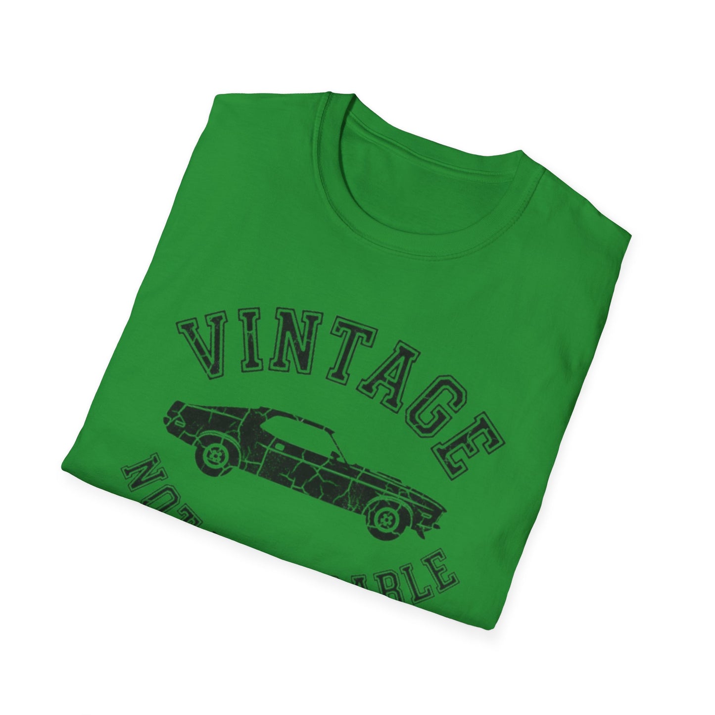 "Vintage Not Venerable" Classic Car T-Shirt
