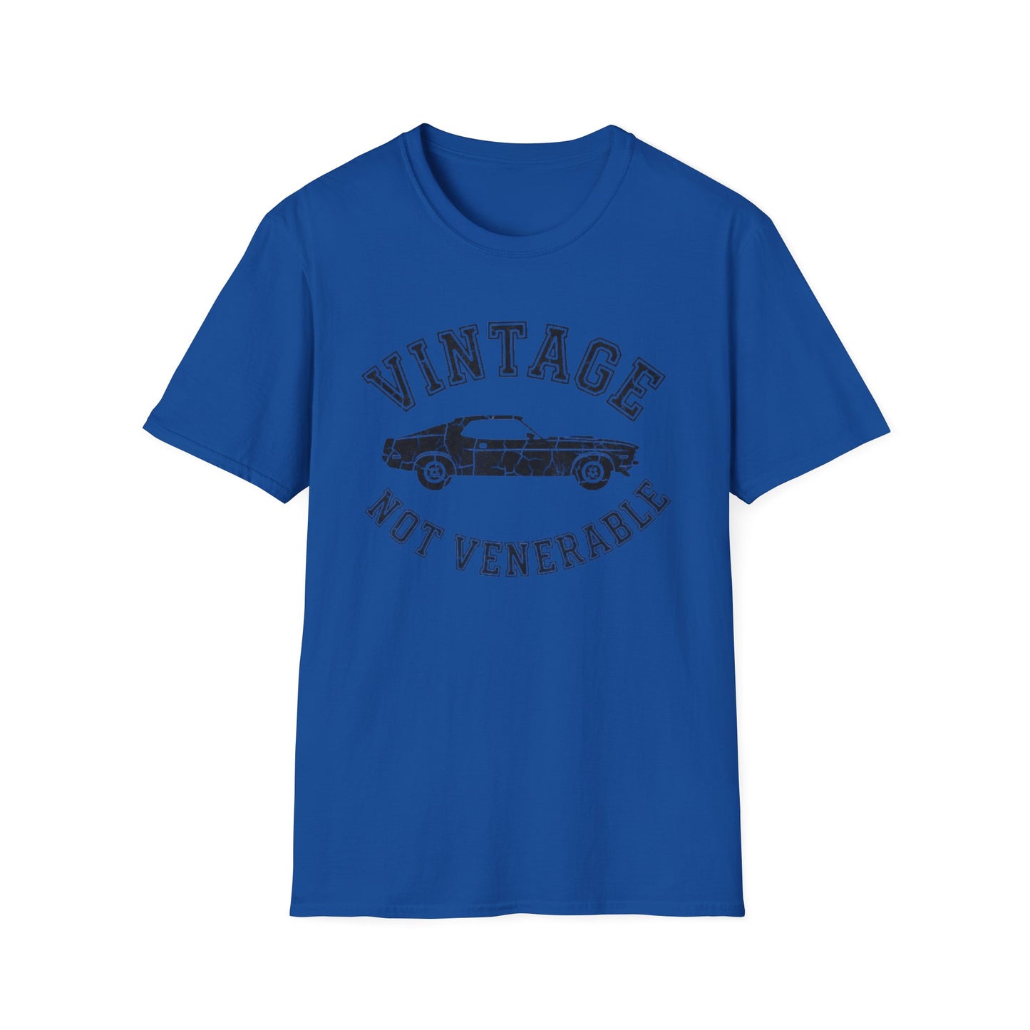"Vintage Not Venerable" Classic Car T-Shirt