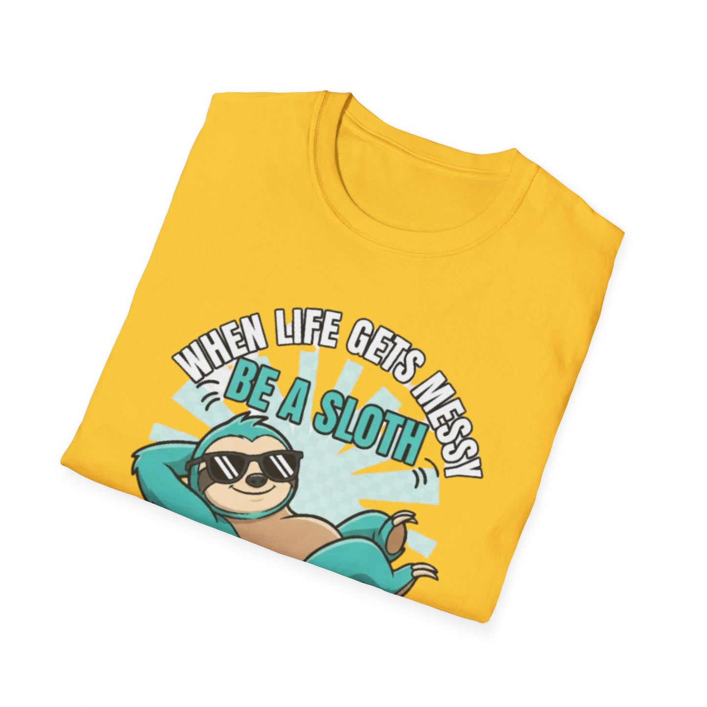 Funny Chill Vibes & Lazy Sloth Lover Gift T-Shirt