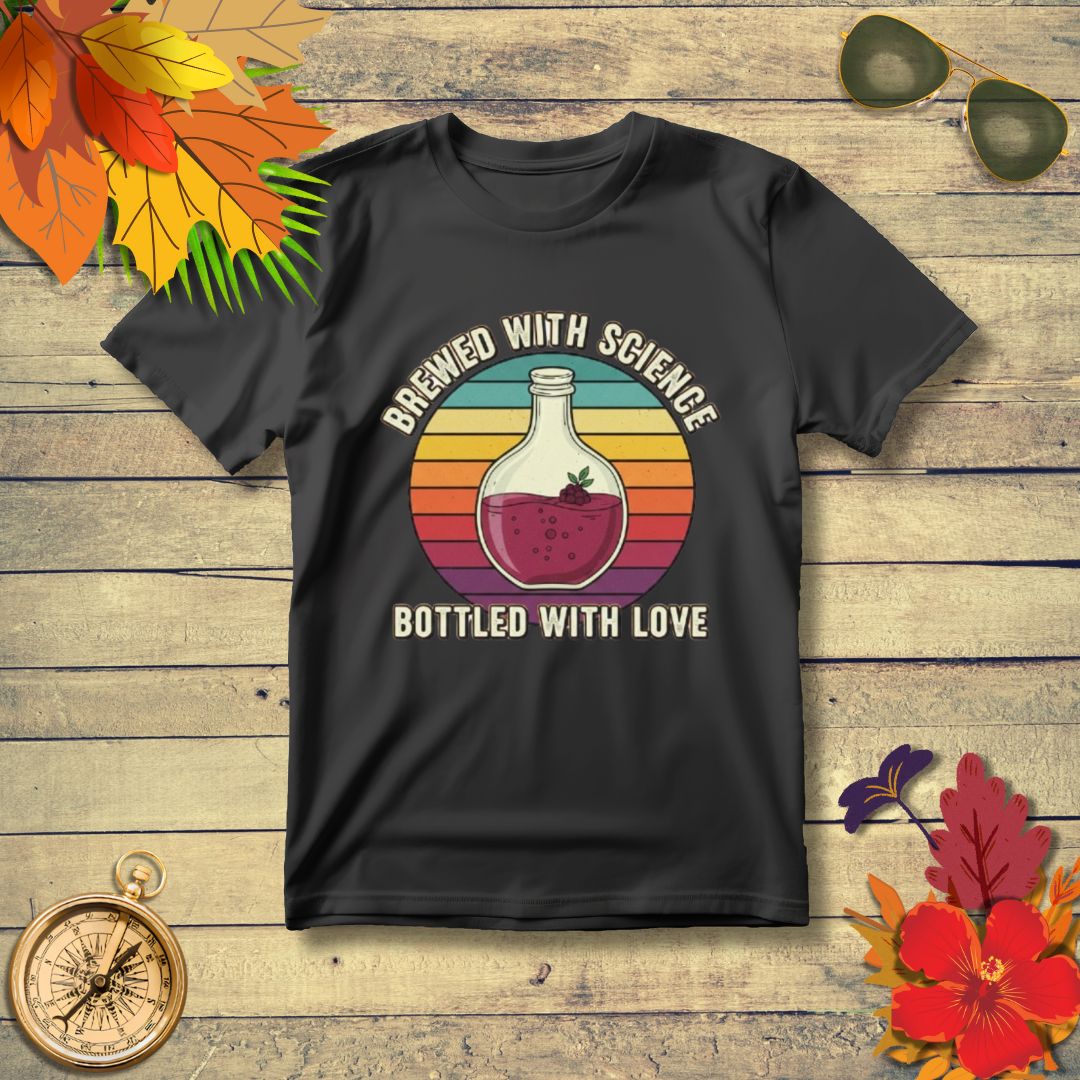 Craft Beer Nerd & Mad Scientist Brewing T-Shirt