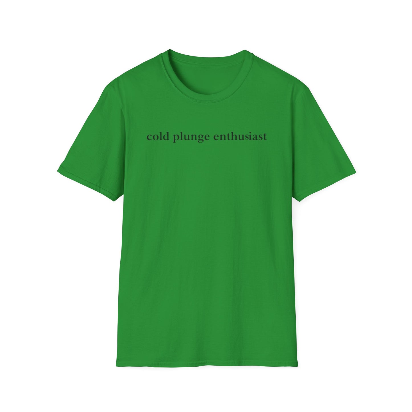 Ice Bath Lover 'Cold Plunge Enthusiast' T-Shirt