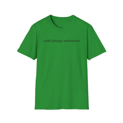 Ice Bath Lover 'Cold Plunge Enthusiast' T-Shirt