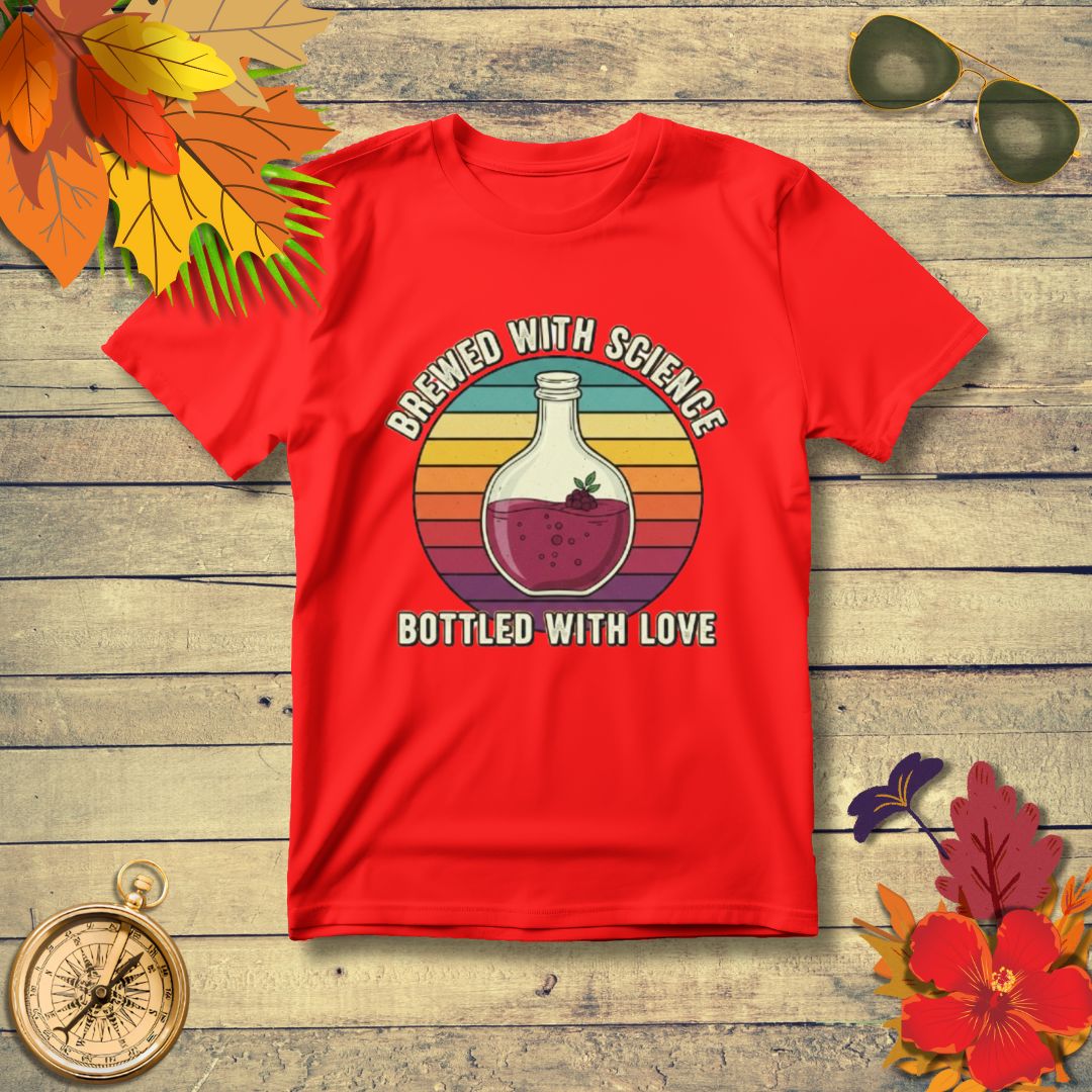 Craft Beer Nerd & Mad Scientist Brewing T-Shirt