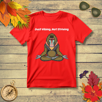 Funny Anti-Hustle Mindfulness & Chill Vibes T-Shirt for Yogis & Introverts