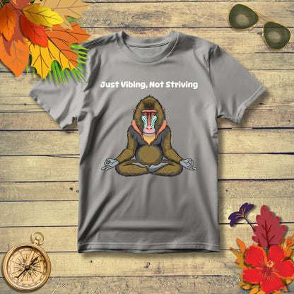 Funny Anti-Hustle Mindfulness & Chill Vibes T-Shirt for Yogis & Introverts