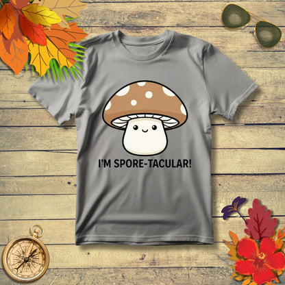 "I'm Spore-Tacular" Cute Fungi & Mycology Lover Gift T-Shirt