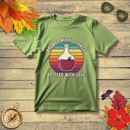 Craft Beer Nerd & Mad Scientist Brewing T-Shirt