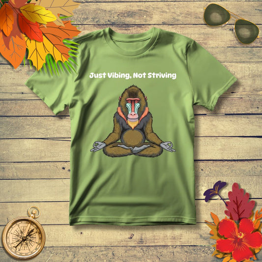 Funny Anti-Hustle Mindfulness & Chill Vibes T-Shirt for Yogis & Introverts