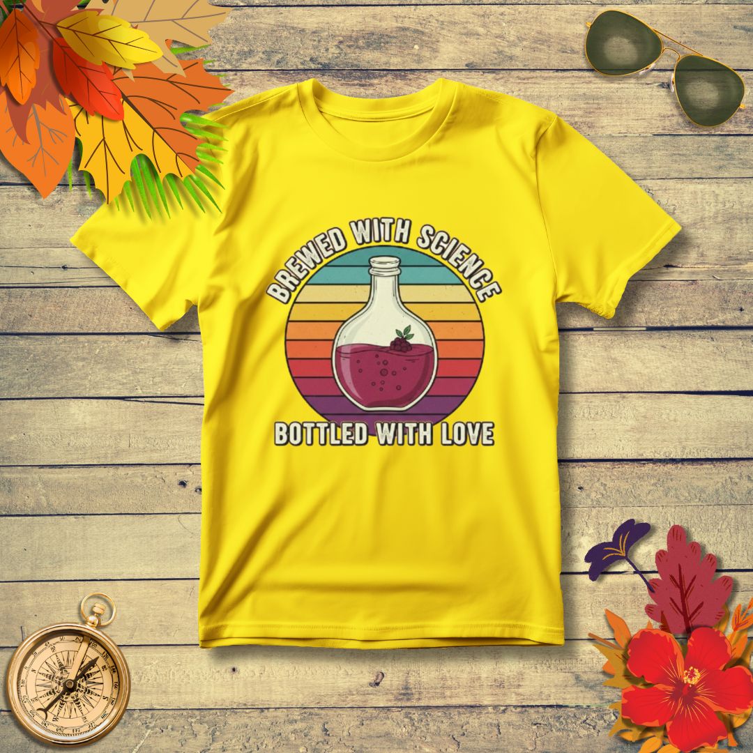 Craft Beer Nerd & Mad Scientist Brewing T-Shirt