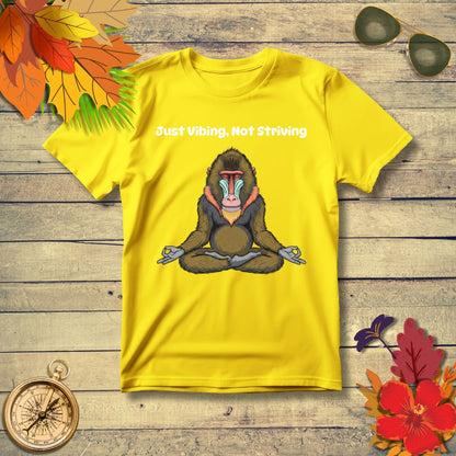 Funny Anti-Hustle Mindfulness & Chill Vibes T-Shirt for Yogis & Introverts