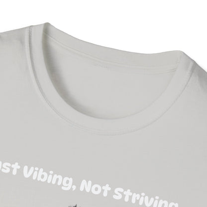 Funny Anti-Hustle Mindfulness & Chill Vibes T-Shirt for Yogis & Introverts