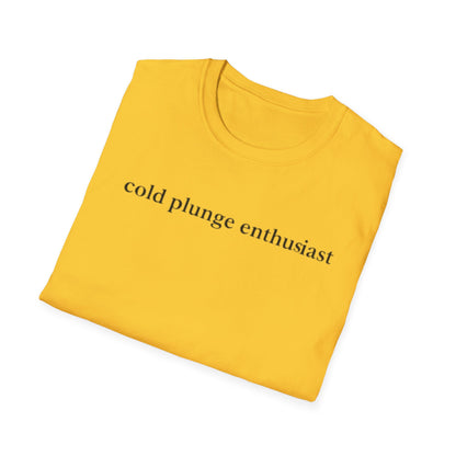 Ice Bath Lover 'Cold Plunge Enthusiast' T-Shirt
