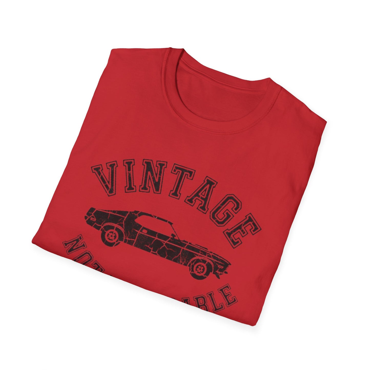 "Vintage Not Venerable" Classic Car T-Shirt