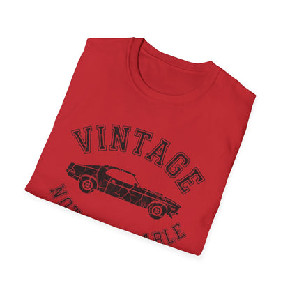 "Vintage Not Venerable" Classic Car T-Shirt