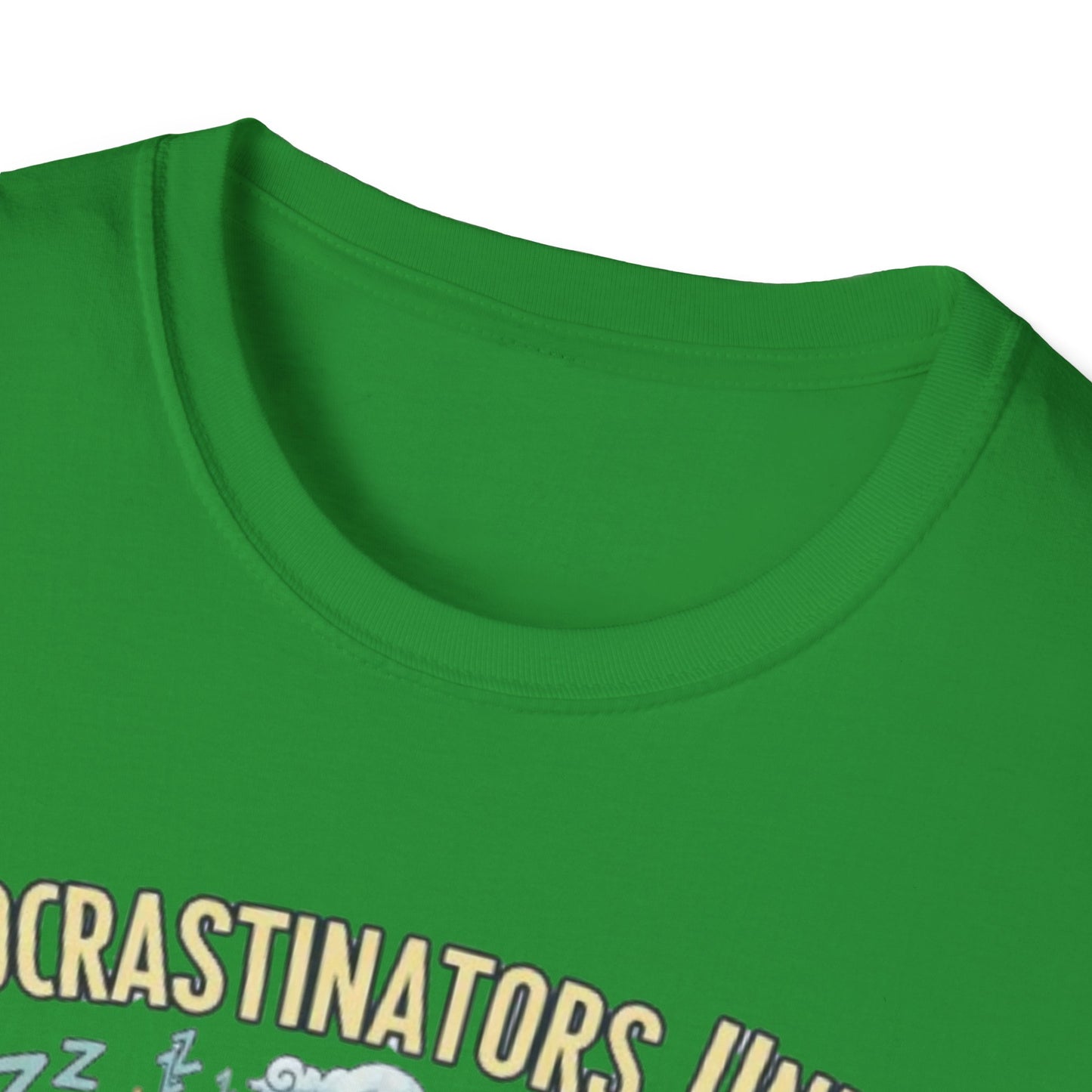 Procrastinators Unite... Tomorrow | Funny Graphic Tee for Masters of Delay & Last-Minute Hustlers
