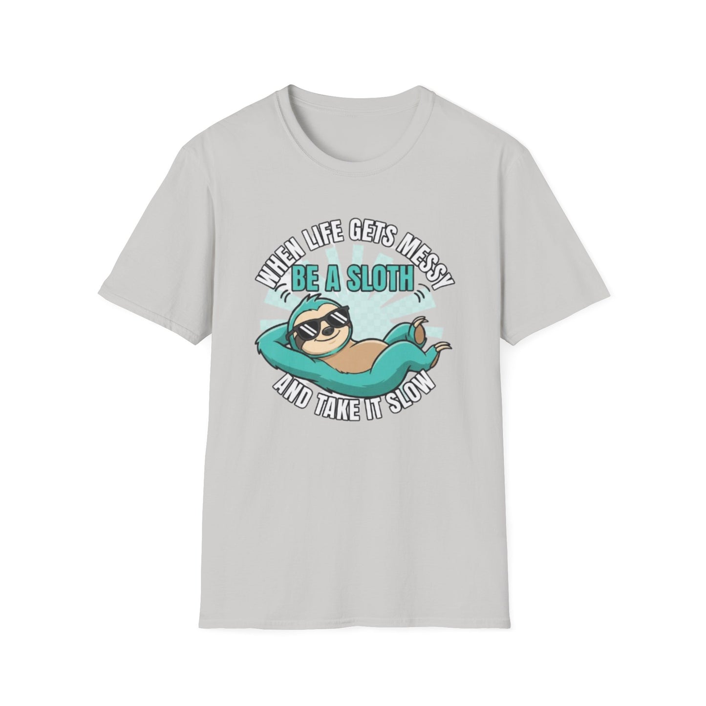 Funny Chill Vibes & Lazy Sloth Lover Gift T-Shirt