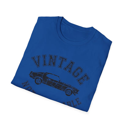 "Vintage Not Venerable" Classic Car T-Shirt