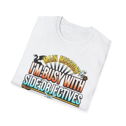 Funny Gamer Humor Lightweight Crew Neck T-Shirt