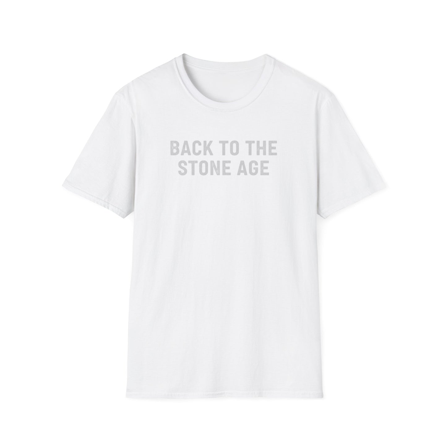 Funny Retro ‘Back to the Stone Age’ T-Shirt