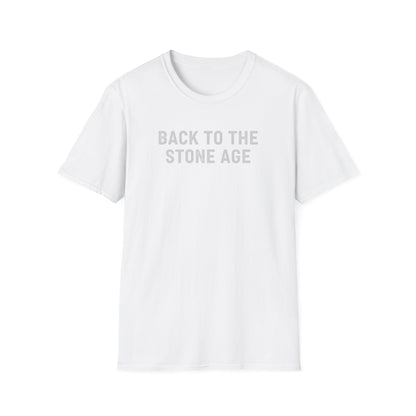 Funny Retro ‘Back to the Stone Age’ T-Shirt