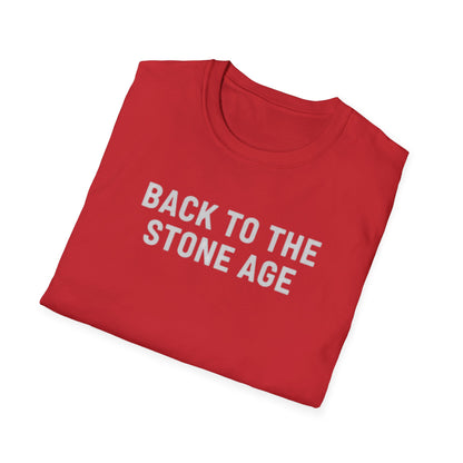 Funny Retro ‘Back to the Stone Age’ T-Shirt
