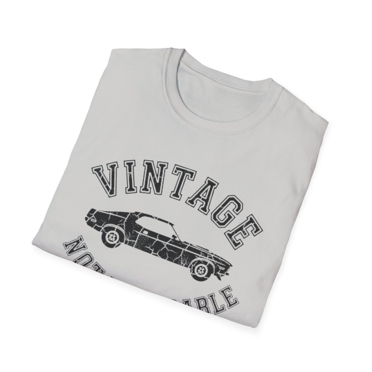 "Vintage Not Venerable" Classic Car T-Shirt