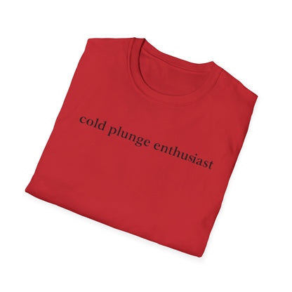Ice Bath Lover 'Cold Plunge Enthusiast' T-Shirt
